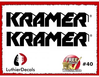 Kramer Guitar Decal #40